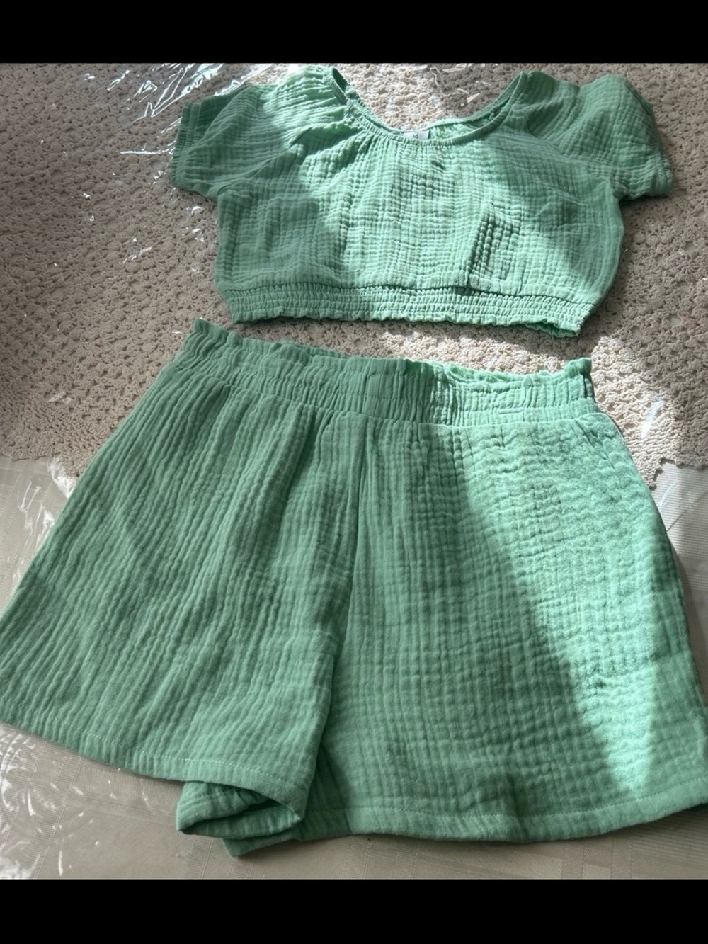Mint Green Kids Matching Set - Brand